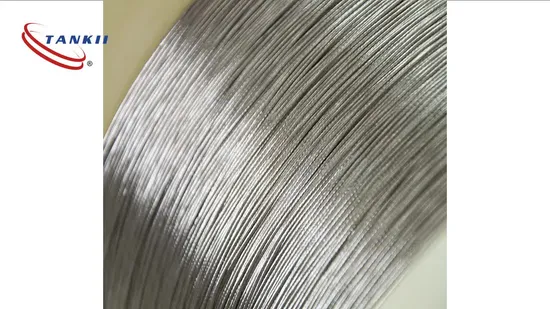 Fil de nickel pur à 99,9 % de 0,25 mm pour le treillis métallique et la résistance